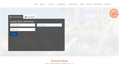 Desktop Screenshot of gorkhatravels.com